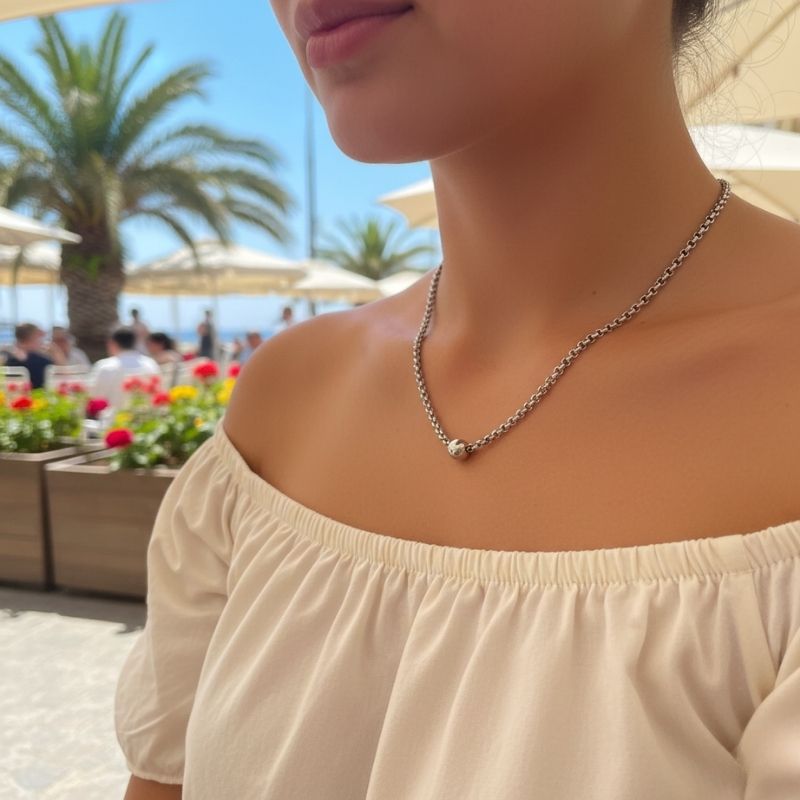 The Essential Sphere Belcher Necklace - Image 2