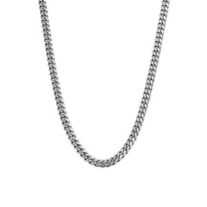 Polished Stainless Steel 7mm Curb Chain