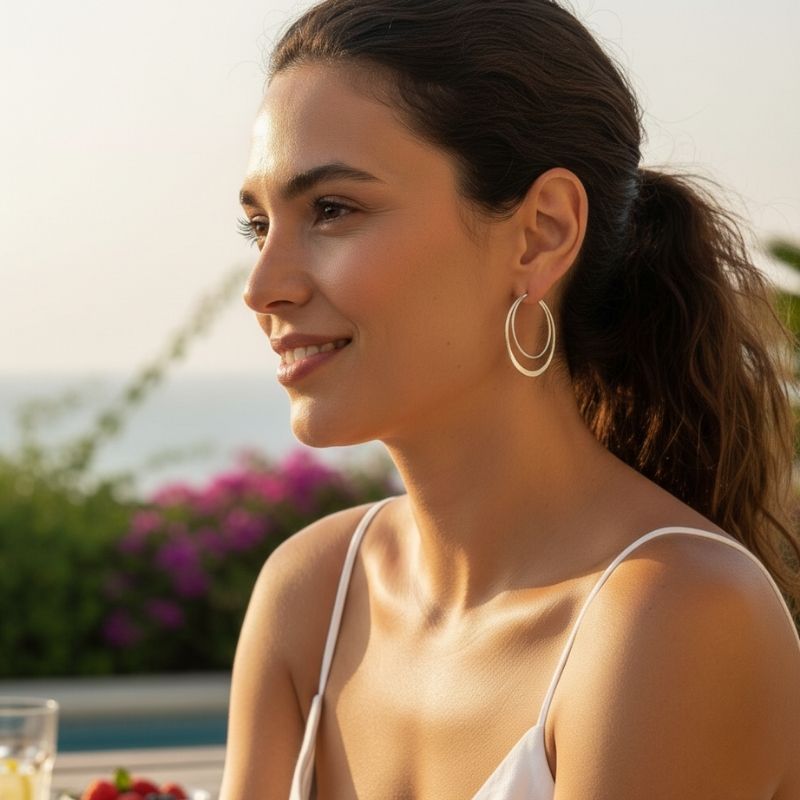 Synergy Double Latch Hoops - Image 2