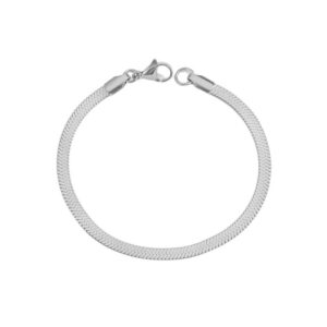 Flat snake bracelet