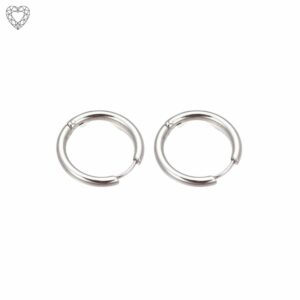Classic sleeper earring, 17mm diameter