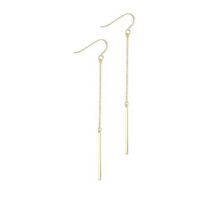 Cable drop earring