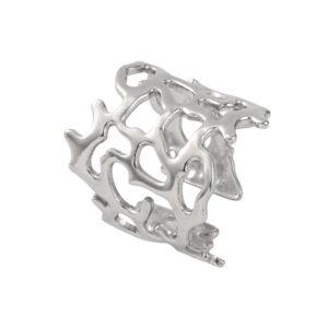 Sculptural Open-Work Statement Ring