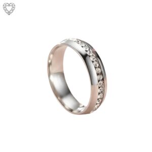 Clear stone detailed band